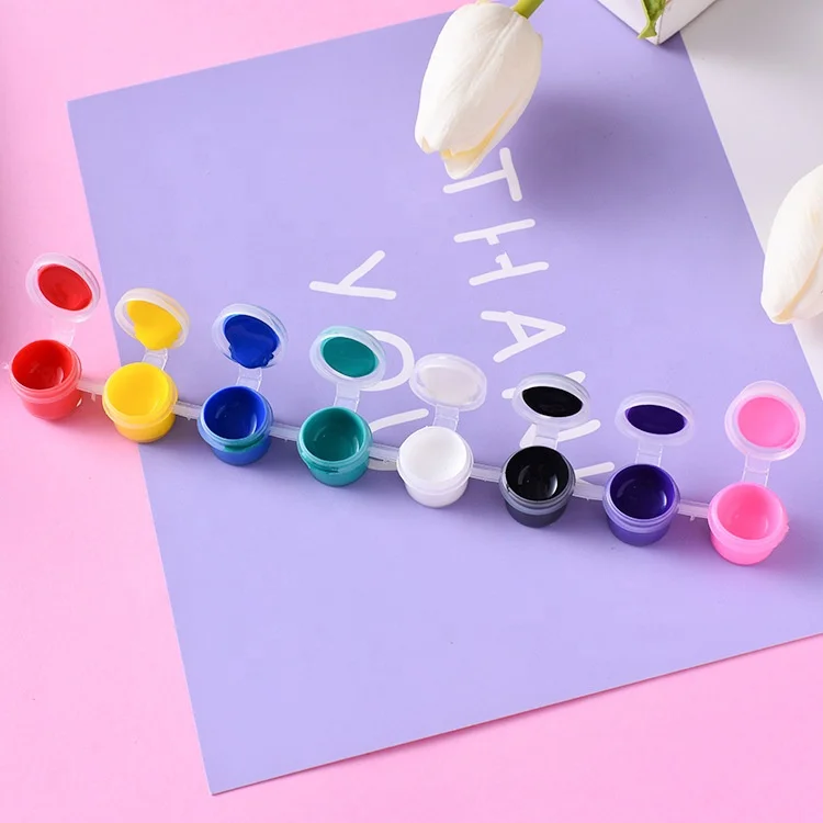 Wholesale Non-Toxic Eco Friendly Quick Drying Acrylic Paint Set For Kids