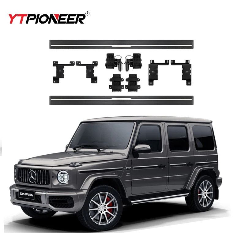 Factory Hot Sale SUVS Modification Electric Running Boards for Mercedes Benz G Class 4x4 G63 G350D