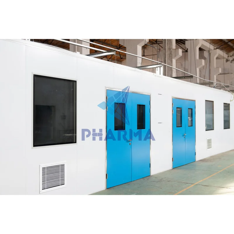 Ce China Factory Custom Clean Booth Chemistry Cleanroom Air Shower For Clean Room Project