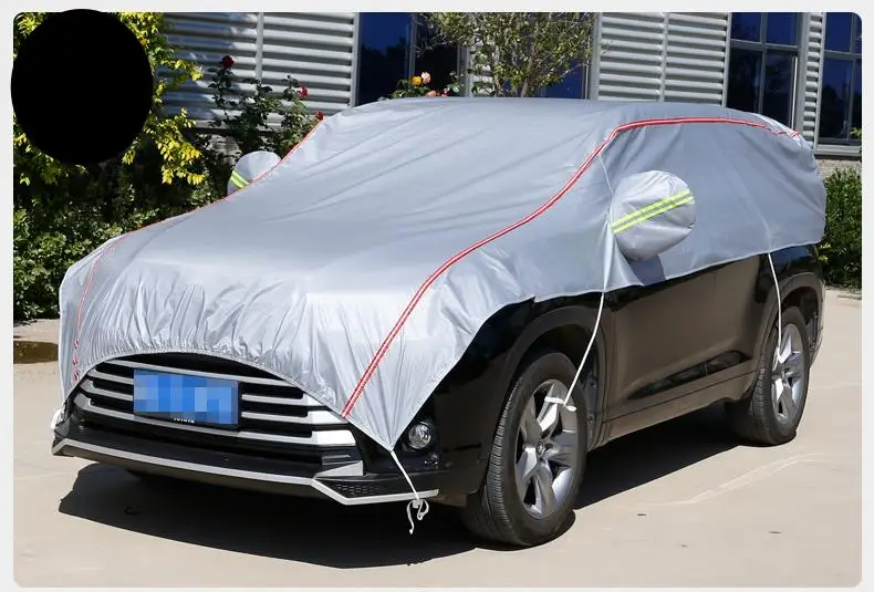 23 new design SUV car clothing half cover rain protection UV protection heat insulation half car cover