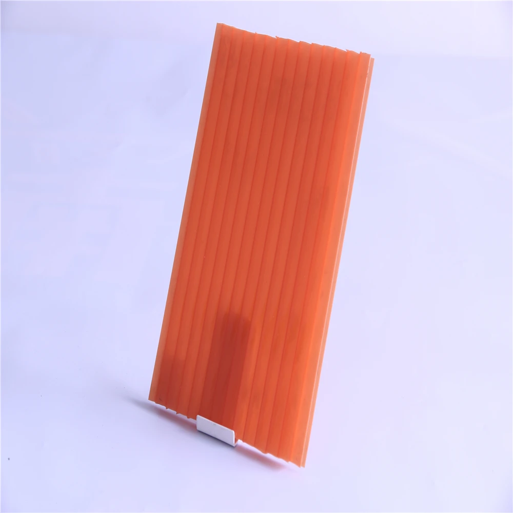 16mm transparent 4 layers cellular honeycomb makrolon polycarbonate