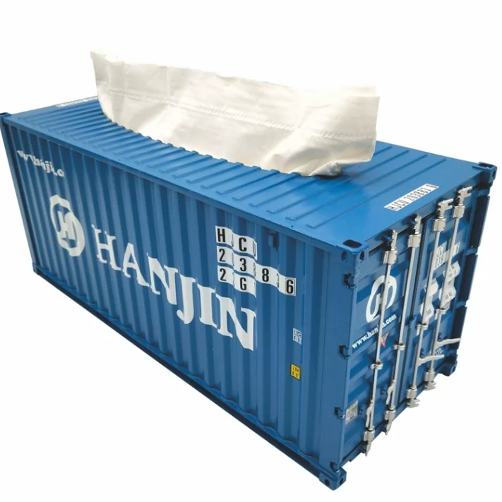 HANJIN 1:20 Scale 30CM Simulation Container Model Customizable Individuation Tissue Box Brush Pot Storage Box Decoration