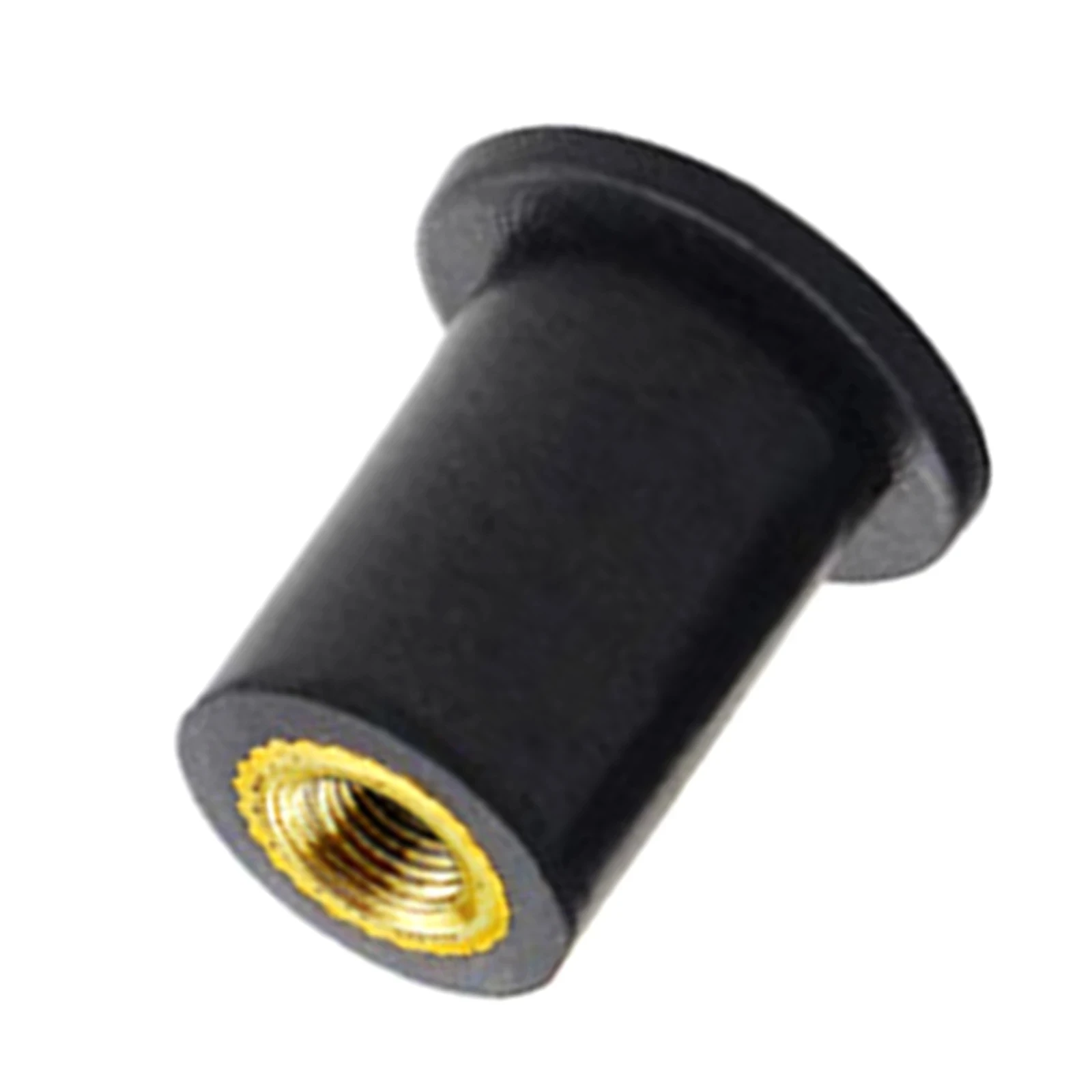 Universal Motorcycle  M5 Metric Rubber Wellnuts Windscreen Windshield Fairing Cowl Well Nut Bolts Screw Blind Fastener