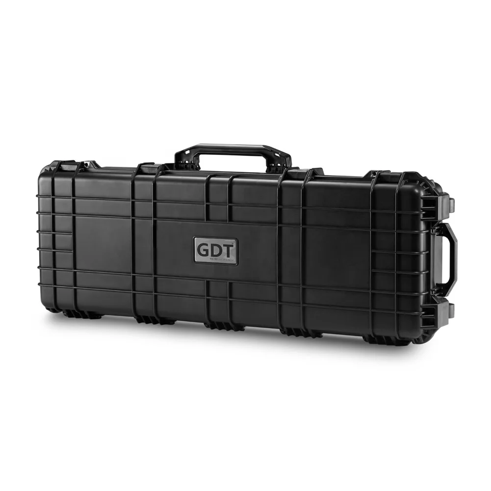 Long shockproof outdoor hunting waterproof case plastic protective equipment case hard plastic gUn case