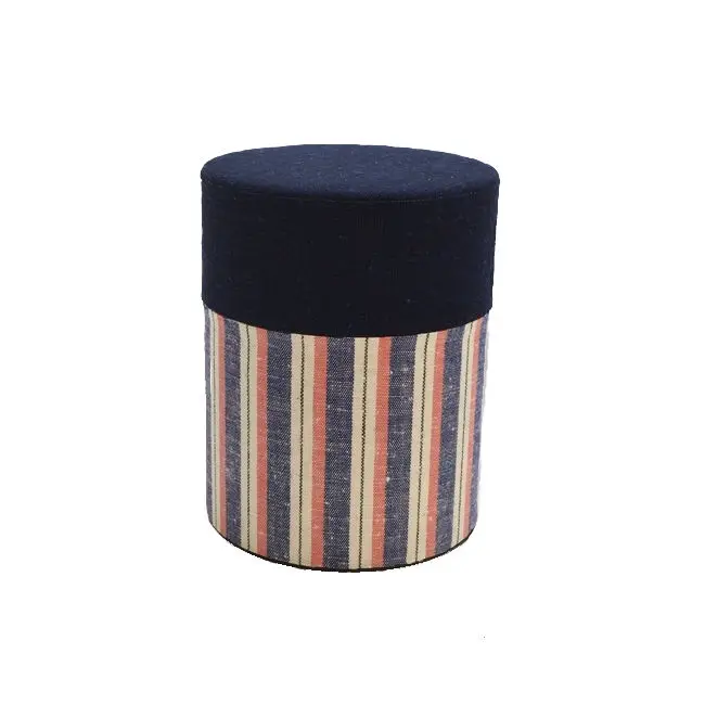 Японская жестяная банка для хранения чая Enshu с черным покрытием упаковки