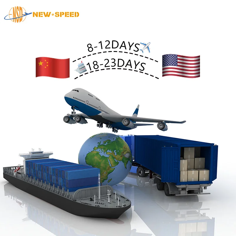 NEW SPEED International Logistics Service DDP Sea Shipping Agent Importing Garment Shipment For A-line skirt From China To USA
