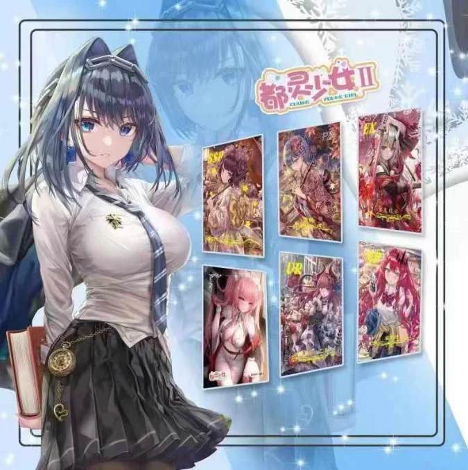 Goddess Story Dolingshaomv MHJL V6 Sexy Cards Waifu Card Anime Girl Party Swimsuit Bikini Feast Child Kids Toy and Hobby Gift