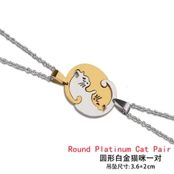 Europe and the United States fashion heart shaped pendant necklace Tanabata Festival gift necklace manufacturers direct sales