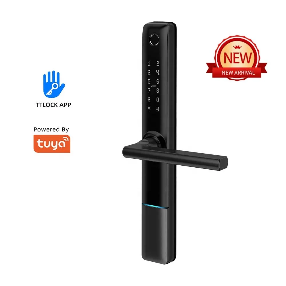 Safety WiFi Keyless App Digital Door Lock BLE Password Login Lock Pin Code Smart Sliding Door Lock