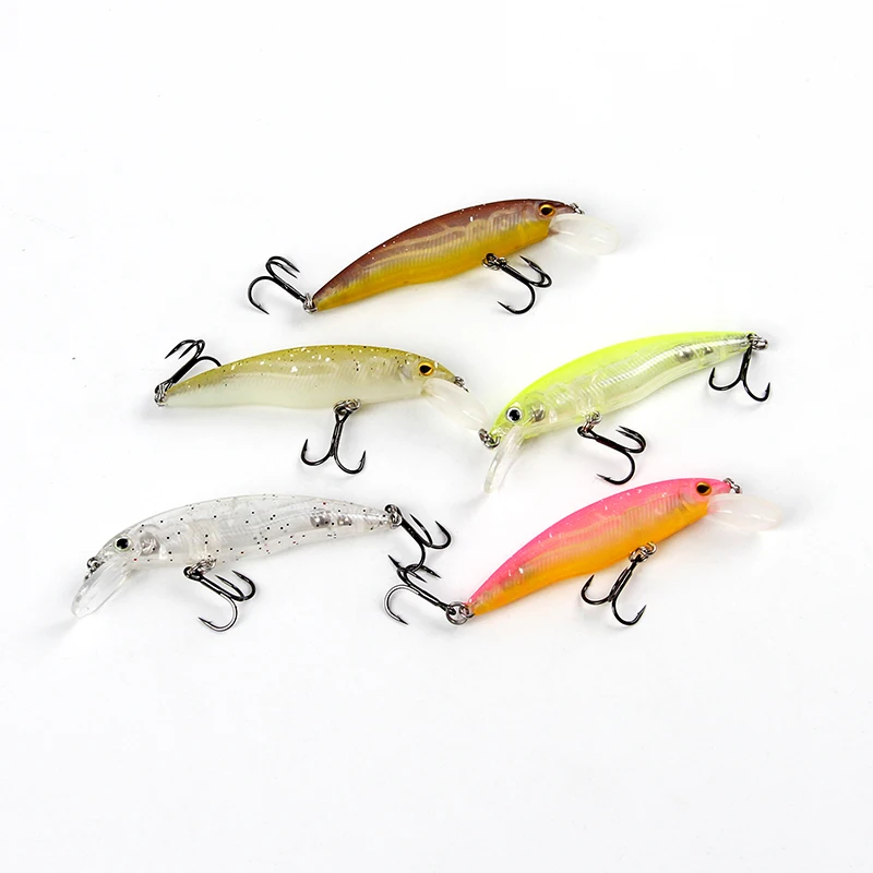 2024 New ABS Plastic Bionic Hard bait 70mm7.7g Sinking Minnow Sea Bass Leurre de peche Lures