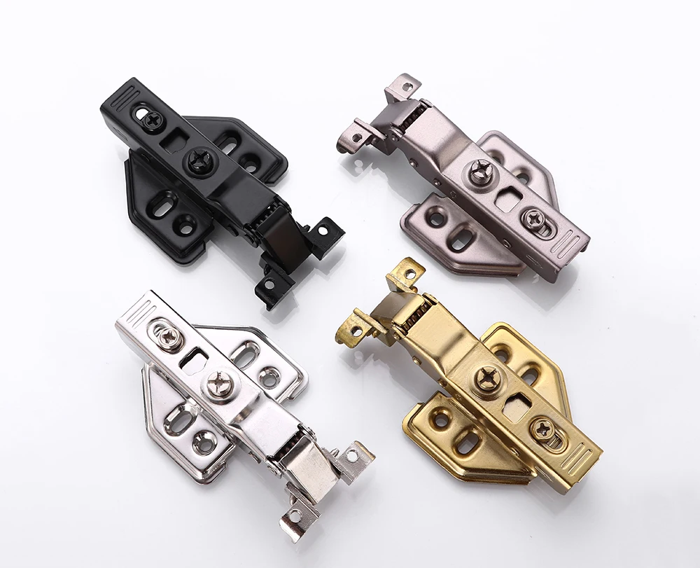 High Quality Round Head Invisible Door Hinges Hydraulic  Aluminum Frame Cabinet Door Hinge For Aluminum Frame Door