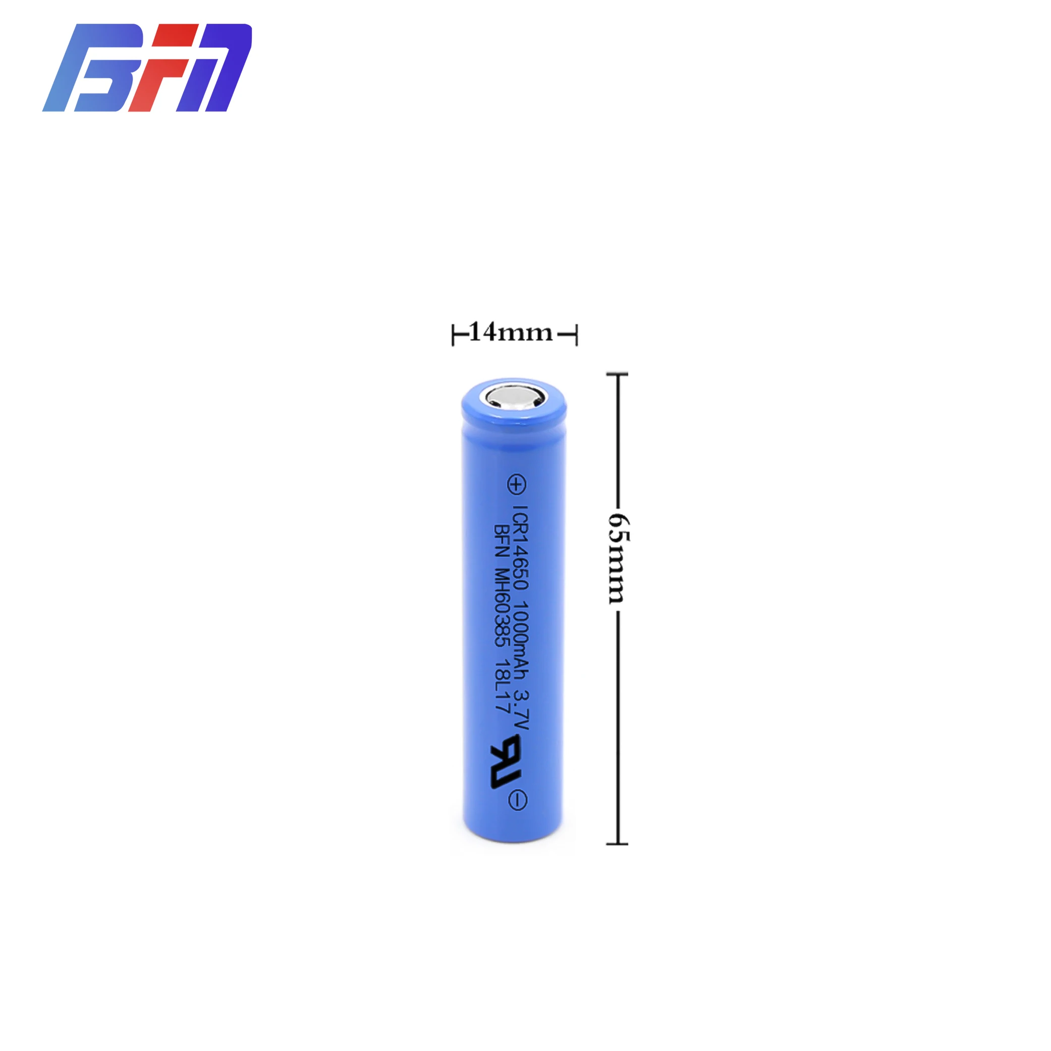 3.7v icr 14650 li-ion rechargeable battery 1000mah 3.7v 14650 li-ion battery