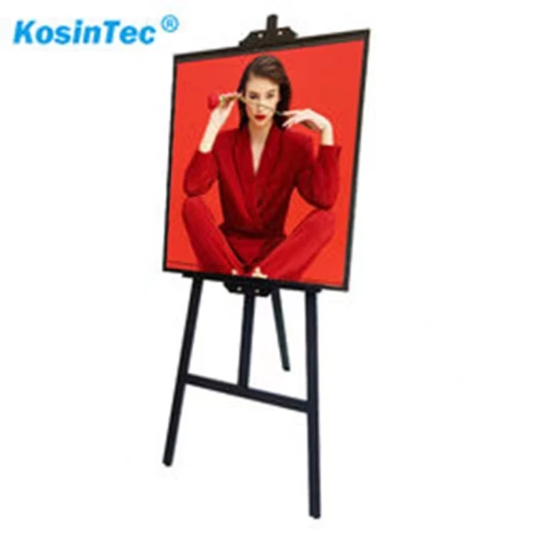 New wall mounted 22 Inch square LCD monitor tft panel Advertising Art Square Digital Screen 1/1 Lcd Monitor for clothing store