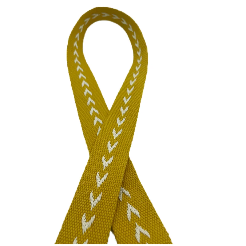 1,5 дюймов Экологически чистая териленовая хлопковая лента без эластичной ленты