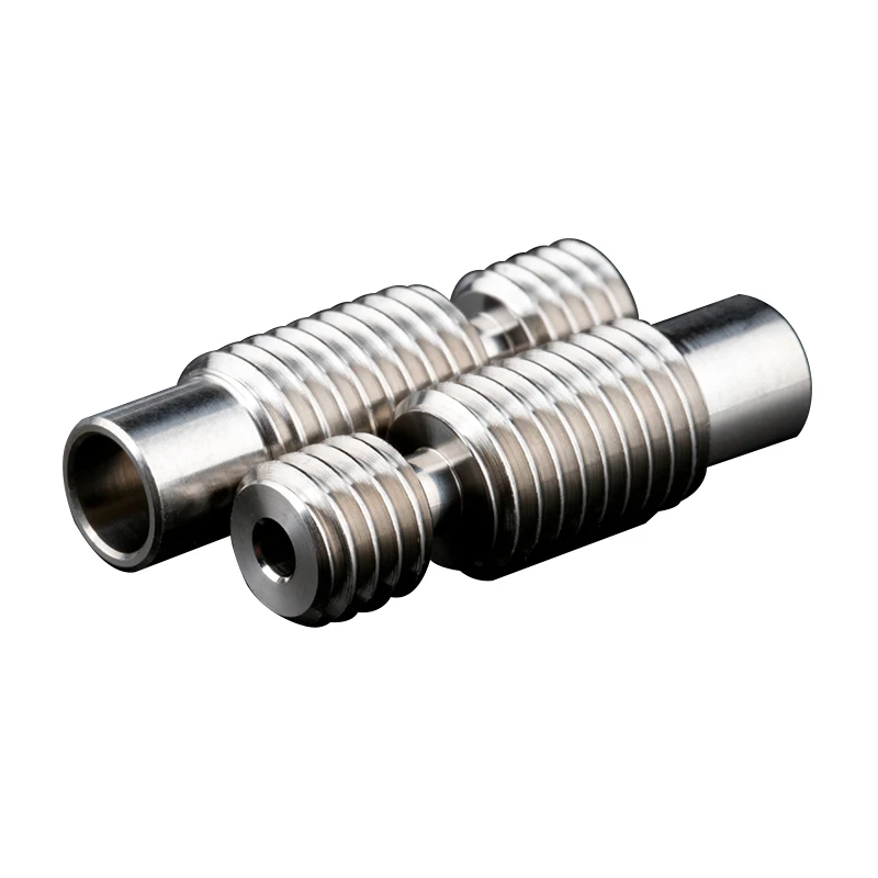 trianglelab NEW high quality GRADE5 V6 titanium alloy heat break for E3D V6 HOTEND heater block 1.75MM Filament Smooth