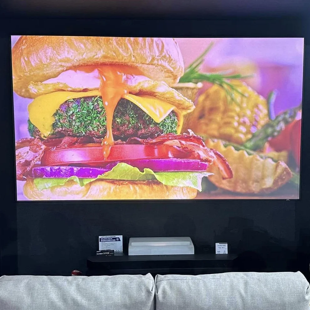 AR120H2-FALR5 Fresnel New Product Ideas 2023 Ultra-Short-Throw (UST) Holographic Projector Screen