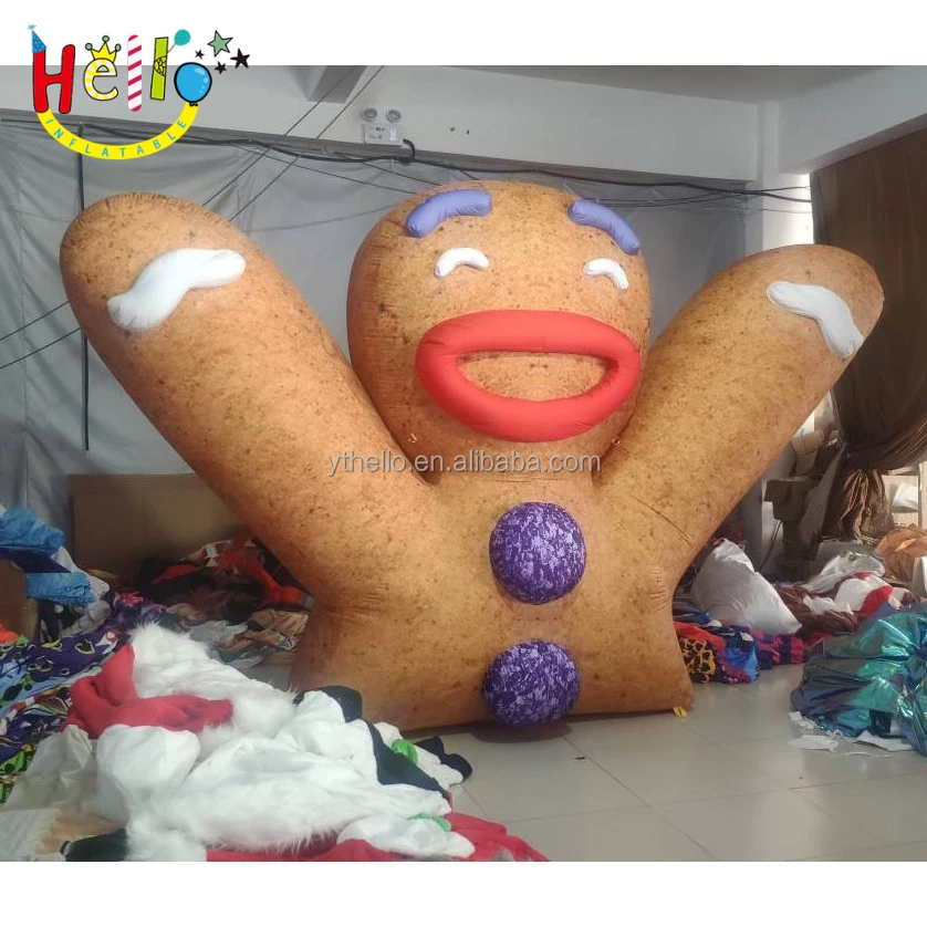 Inflatable Gingerbread Christmas Decorations