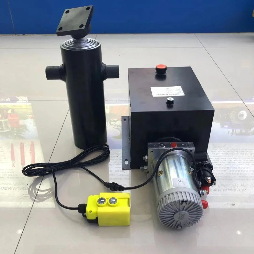 Плунжерный цилиндр изготовленный на заказ/лебедки дамп наборы гидравлический подъемник самосвала цилиндр