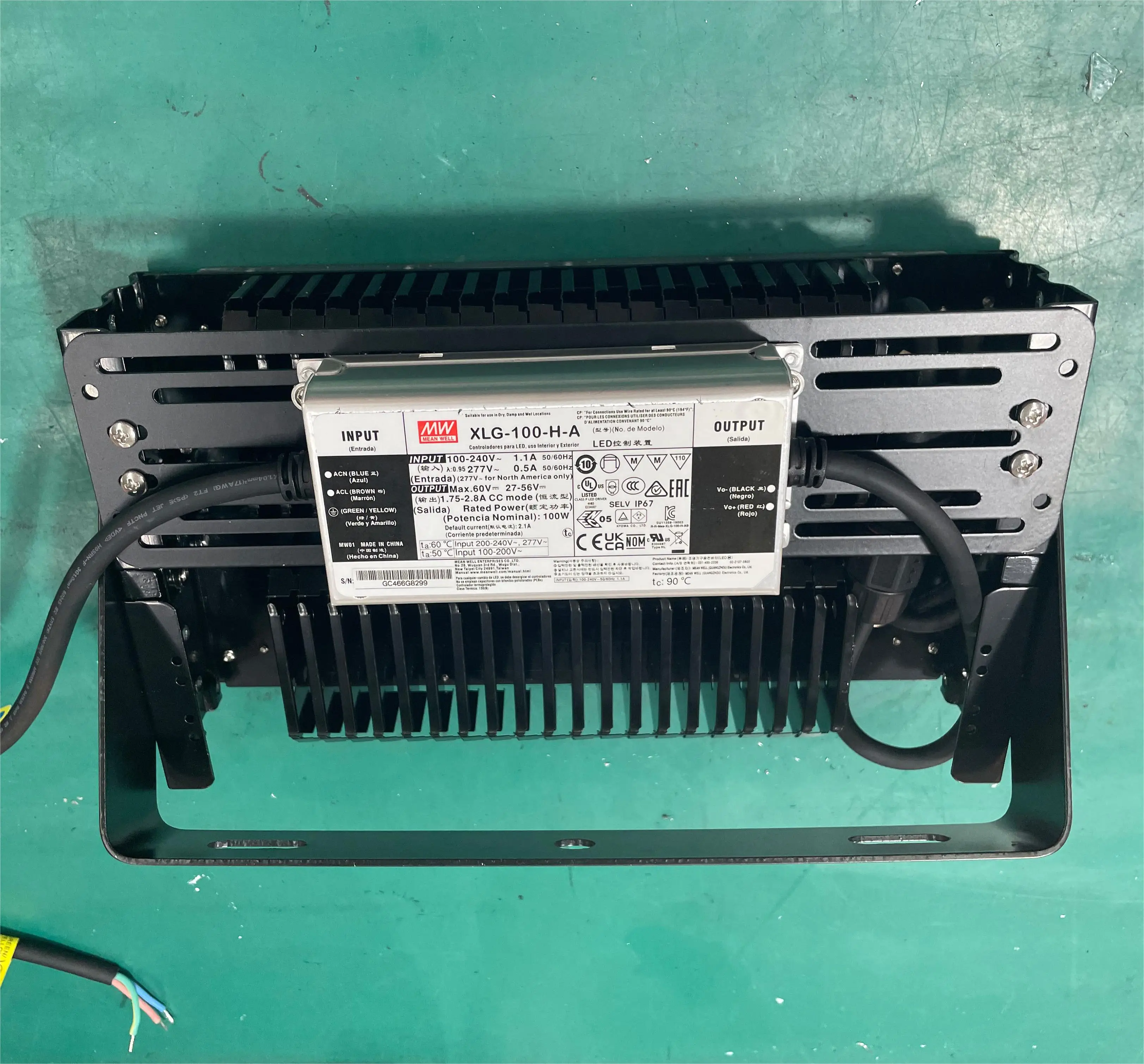 Brand Driver Module FLood Lights For Tunnel Lighting Long Lifespan 50w 100w 200w 800w 130lm/w LED Flood Lights