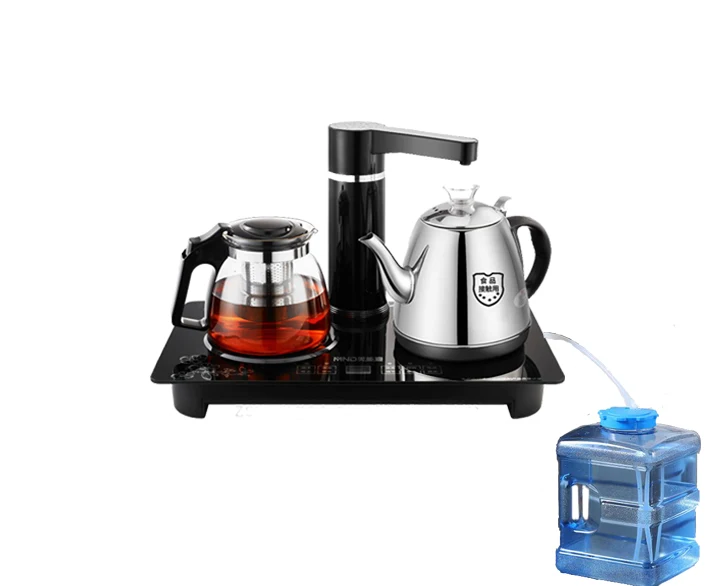 Электрический чайник Zhongshan оптовый продавец полный интеллектуальный набор из боросиликатного стекла нержавеющей
