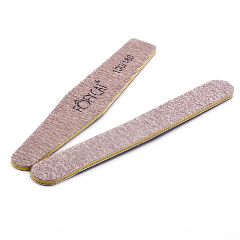 Фирменный Логотип ногтей, ручной Маникюр 100/100 100/180 100 180, зернистость Корейская пилка для ногтей на заказ