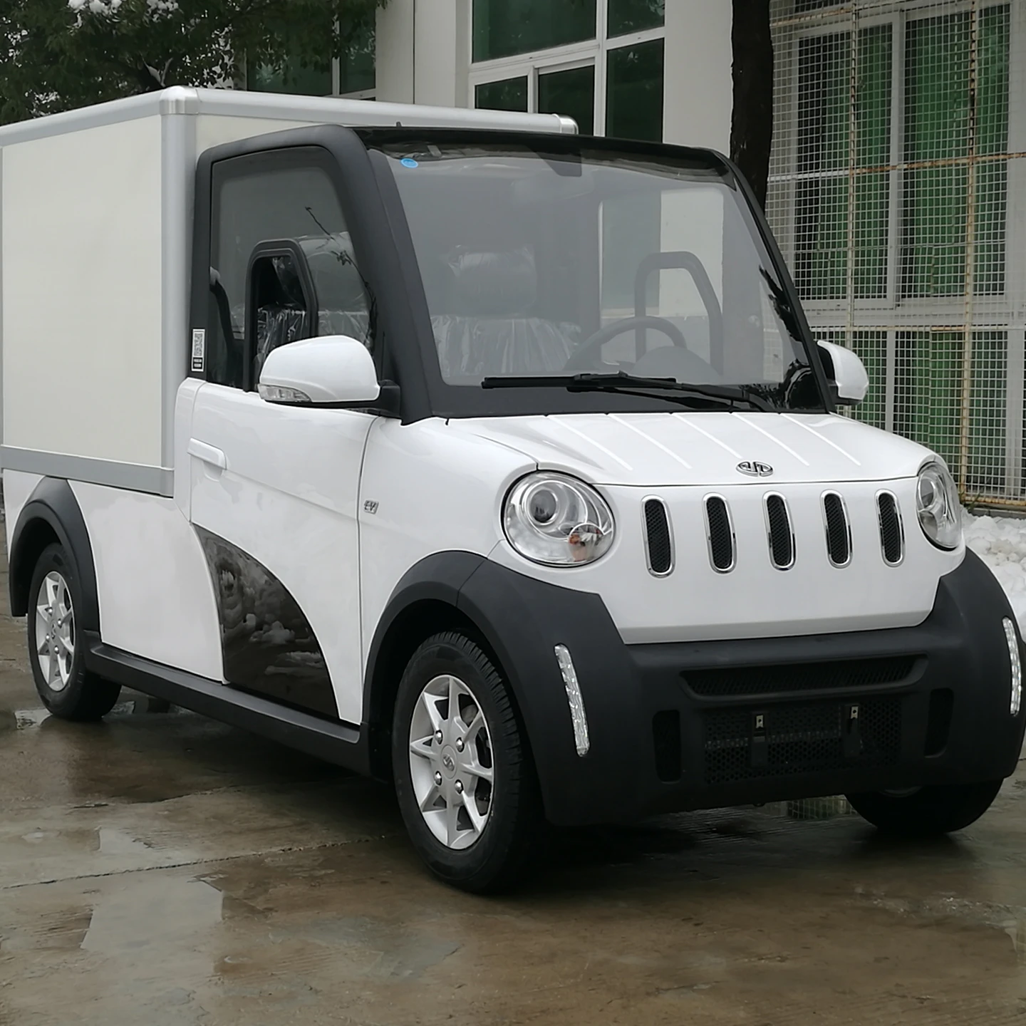 EEC утвержден L7e 4wd электрическое транспортное средство 2 местный Ван Мини грузовик новый