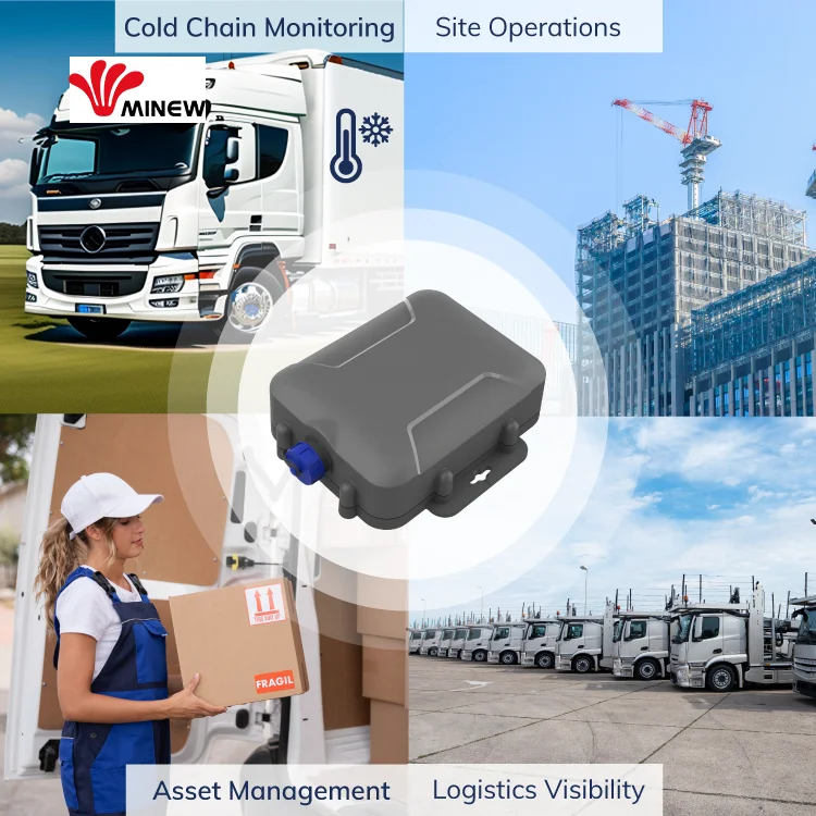 Outdoor Waterproof Ble Gateway Wireless Smart Industrial  LTE-M Nb-IoT Gateway for GPS Tracking