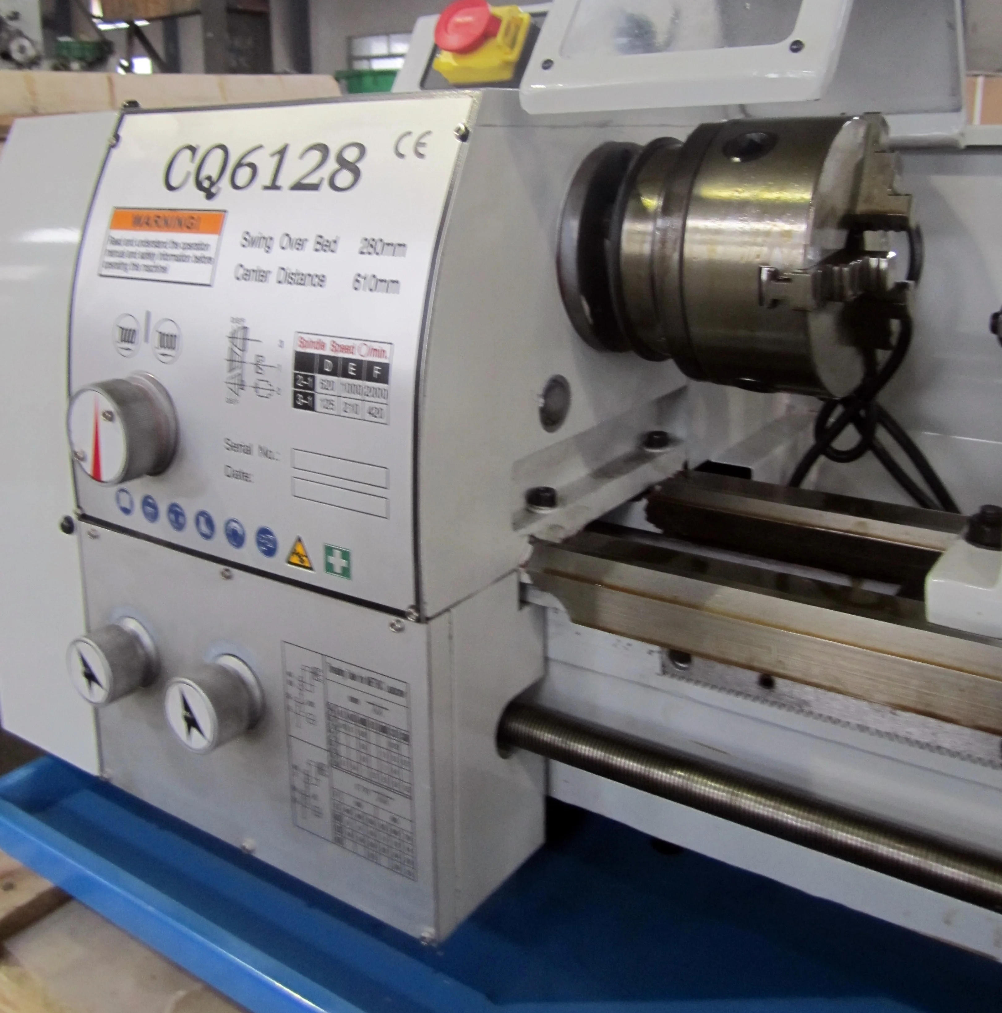 CQ6128 mini lathe machine