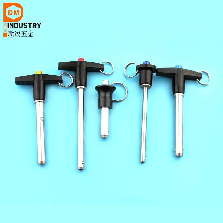 Stainless Steel With Key Locked Ball Locking Quick Release Pin