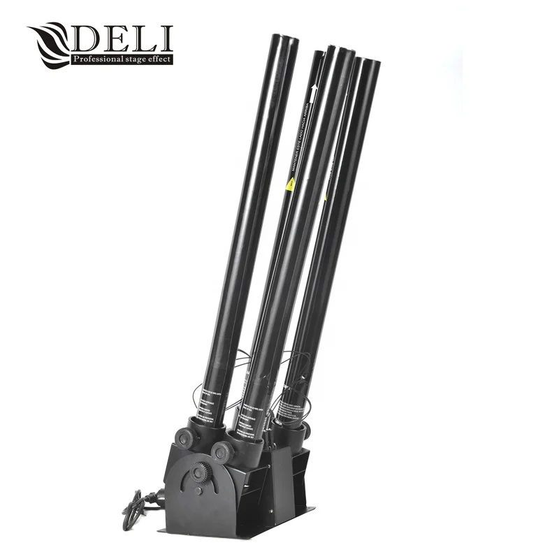 DMX 4 heads confetti launcher machine for celebrating wedding