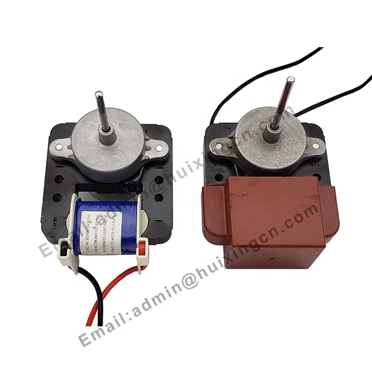 220V AC  Household Refrigerator Fan Motor For No Frost Refrigerator Shaded Pole Motor Cross Flow Fan Motor