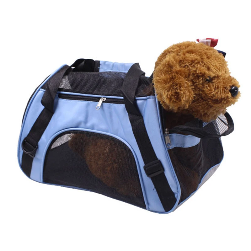 Safety Portable Outdoor Travel Waterproof Pouch Microfiber Cat Carrier Large Tote Bag Pet Dog Carrier Bolso Para Mascota