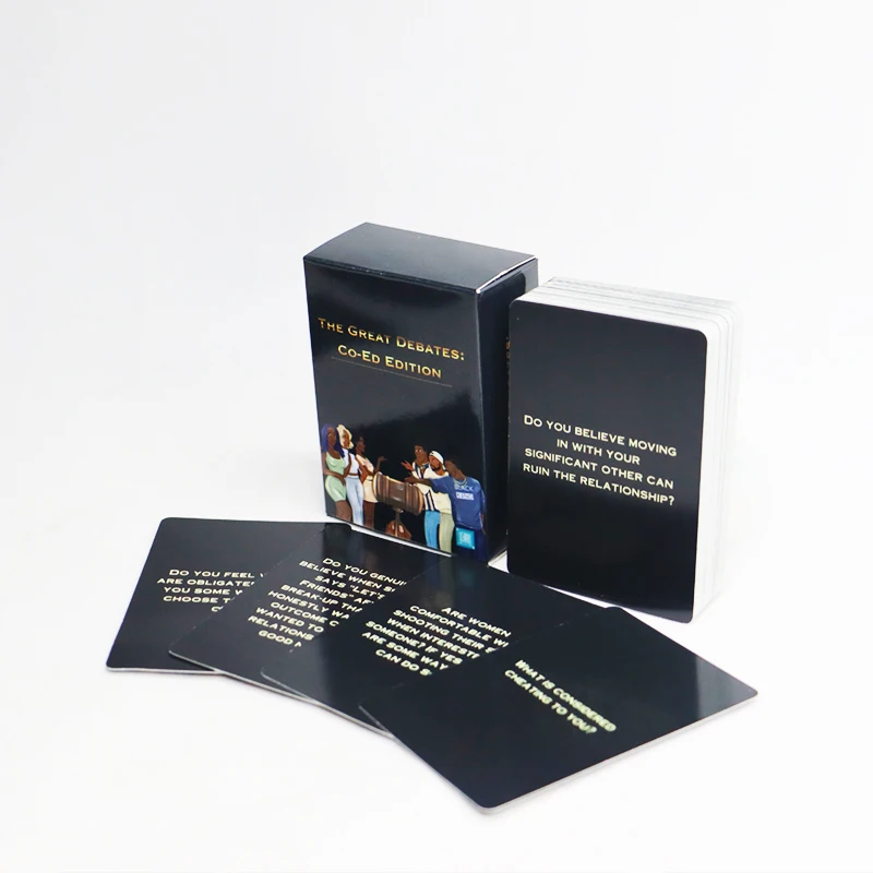 personalized game cards anime game cards funny sexes gift idea conversation game cards