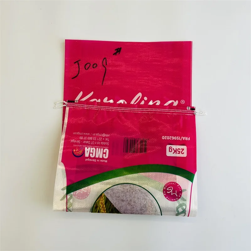 25kg 50kg 50lb virgin polypropylene maize flour rice bag fertilizer bag plastic woven sacks