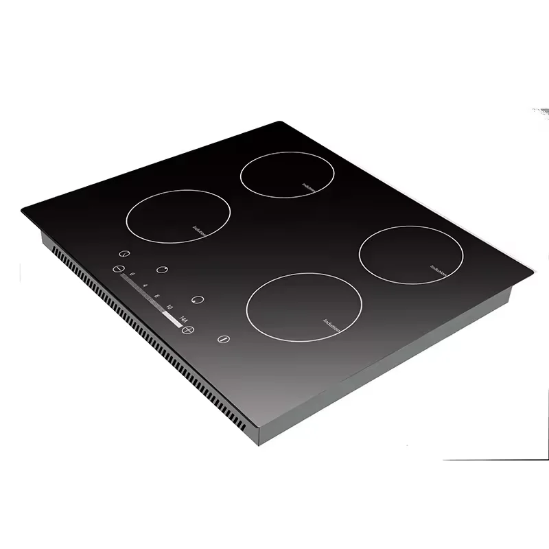 6000W Touch Control Electric Cookware 4 Burner Mini Induction Cooktop Cooker Built-In Stove For Household