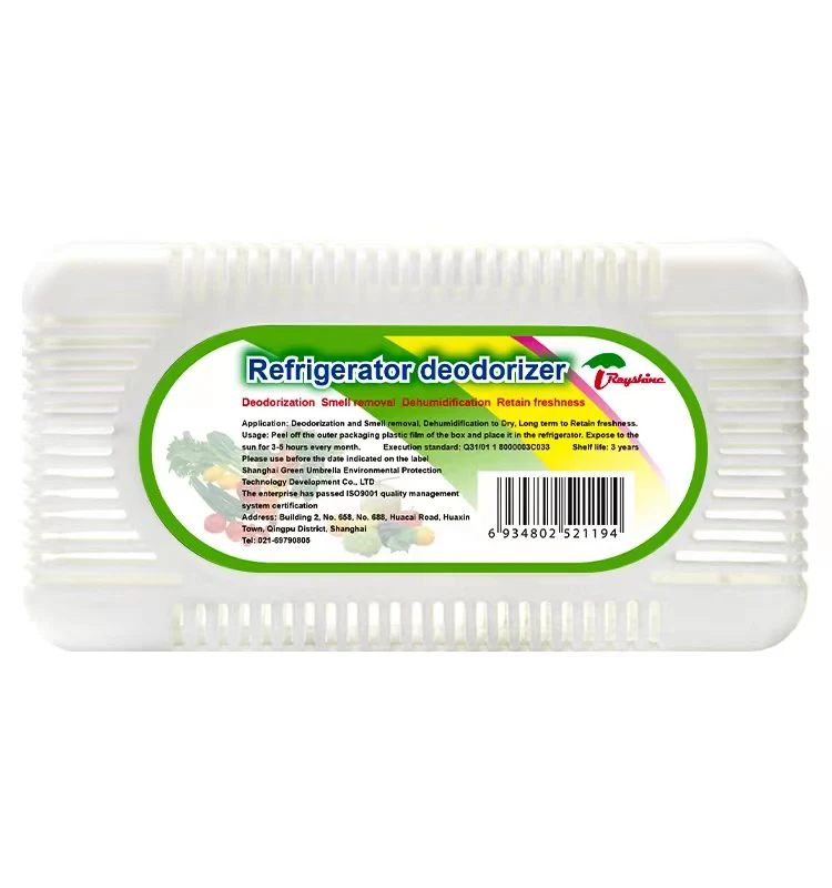 High adsorption activated carbon activated charcoal Fridge deodorizer Refrigerator Odor Smell Remover moisture absorber