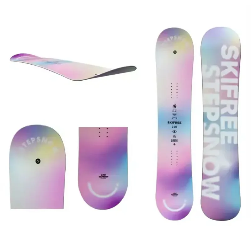 Adult All Mountain Snowboard Snowski Competition Snowboard Set