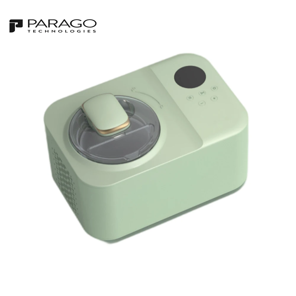 PARAGO Compressor Ice Cream Maker Frozen Yogurt Self Freezing  Machine Make Ice Cream