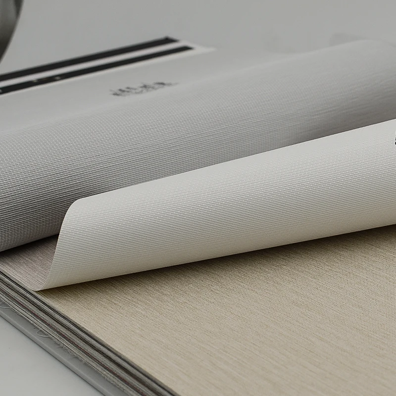 Free Sample Home Decorative Luxury Vinyl Wallcovering European Style PVC Wall Fabric Textured Wallpaper For Bedroom Hotel