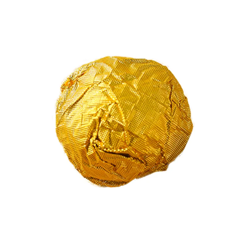 Food grade wrapping paper metal chocolate foil paper custom