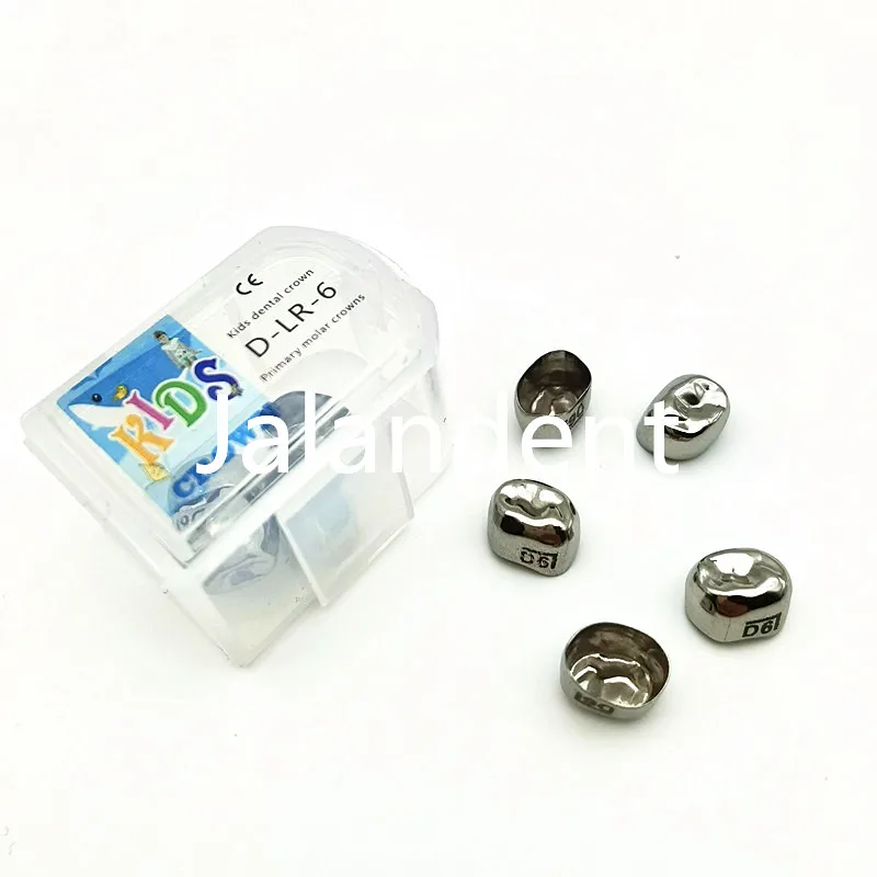 Dental Orthodontic 5pcs/box Dental Kids Stainless Steel Crowns Dental Primary Kids Molar Crown