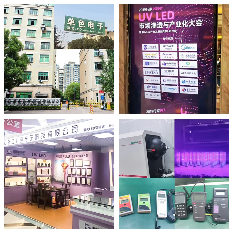 1-3W High Radiant Flux Uv Led Uv Uvb Led Aluminum B Led 290 Nm 308 Nm 300nm 310nm 310nm Led 311nm 345nm340nm 12 Nocai 60 365 Nm