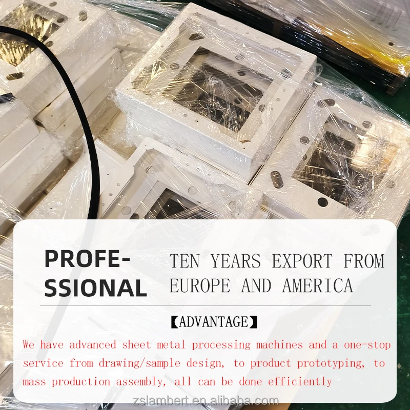 OEM Customized Stainless Steel Metal Powder Coated Electrical Box Rugged Enclosure / Building Machine Room Equipment Enclosure