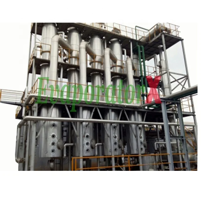 Crystallization Evaporator For Sugar Refinery Syrup Refining System Equipment