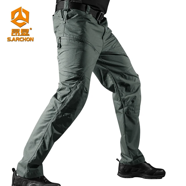 Breathable Casual Nylon sustainable Outdoor Quick-drying Anti-wrink Flat Front Stretch Tactical pants