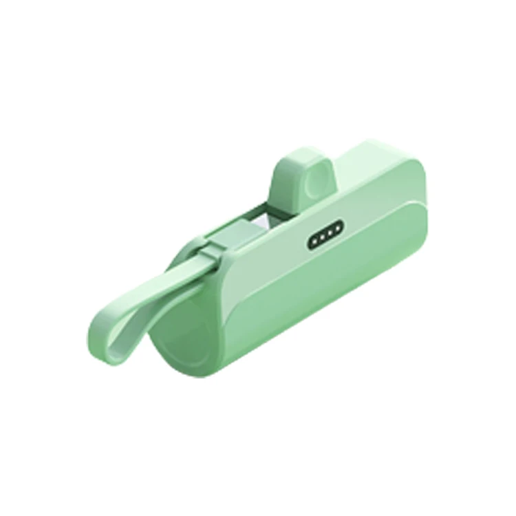 Custom Powerbank Capsule Type C Portable Promotion Mini 5000mAh PVC Powerbank with Logo