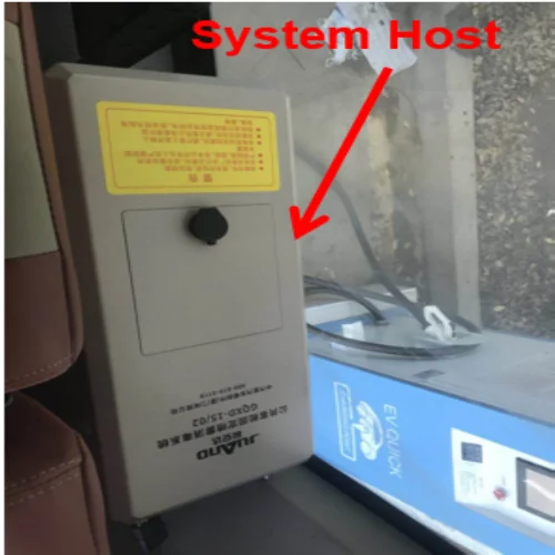 Higer supply Fixed spray disinfection system in public cabin for bus/coach