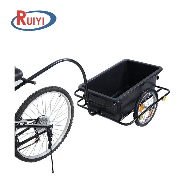 Factory Cargo bike utility Trailer Steel Large Bicycle Luggage Cart Carrier