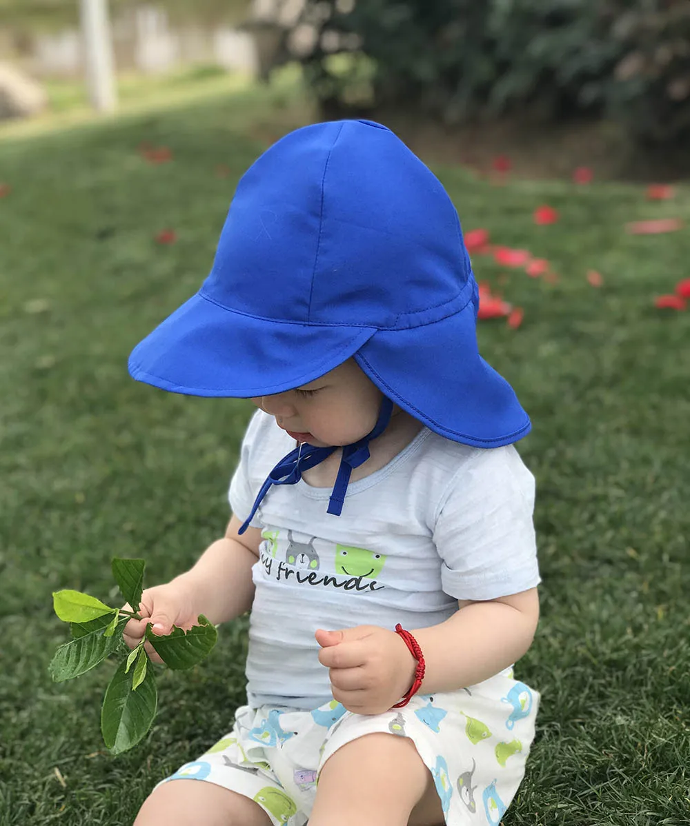 eco friendly adjustable orange sport fashion fisherman wide brim plain children summer bucket baby hats for outdoor bucket hats