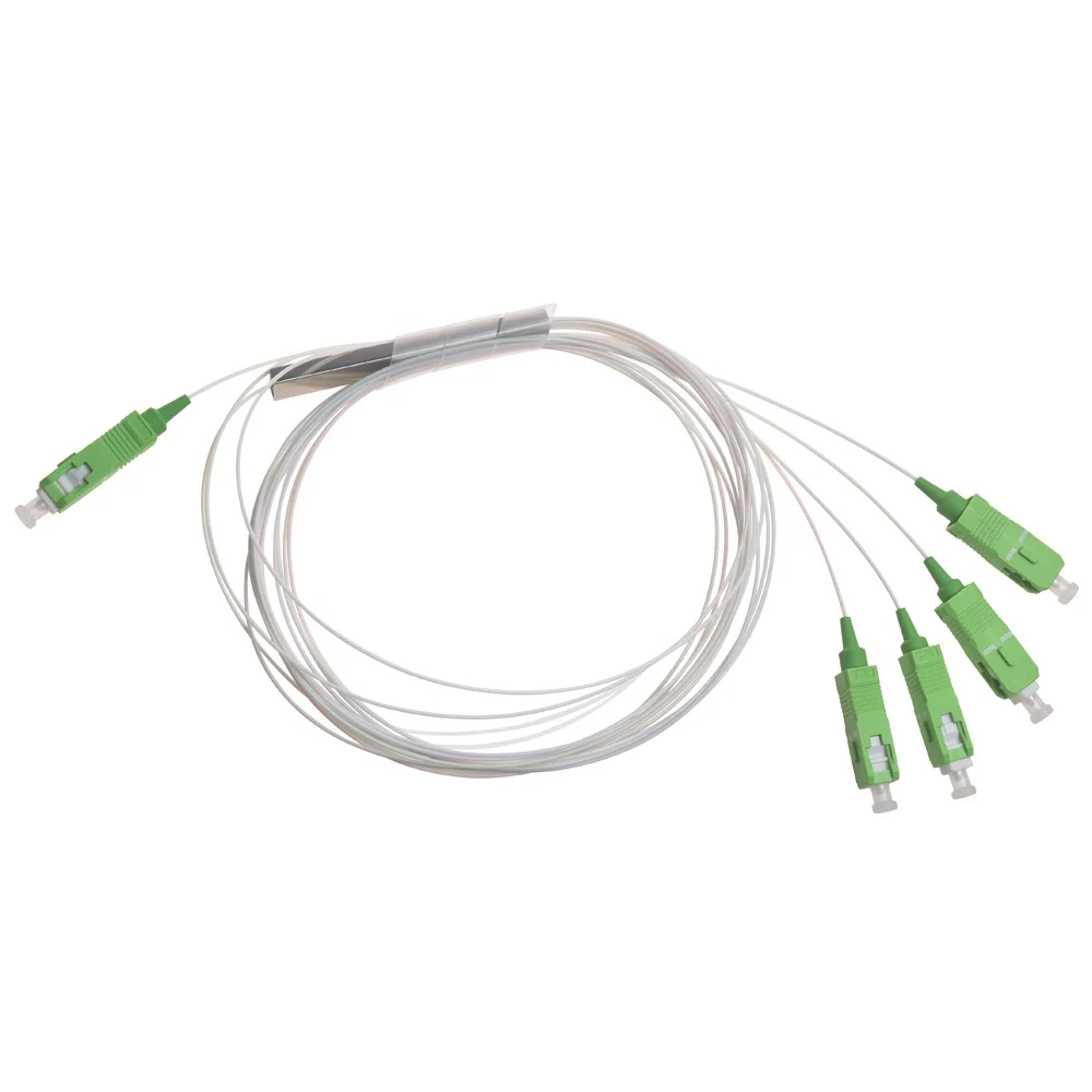 Lenew 1x4 оптический волоконный сплиттер FWDM/CWDM/WDM PLC сплиттер для FTTH сети SC/APC разъем мини типа